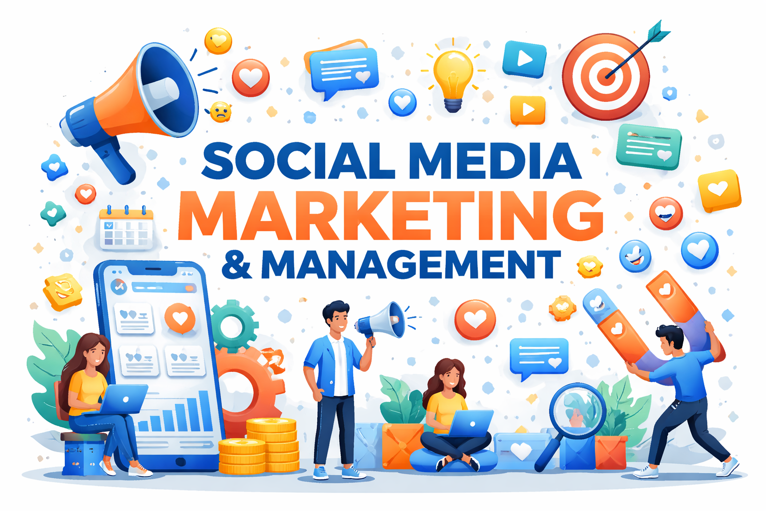 social media marketing in action